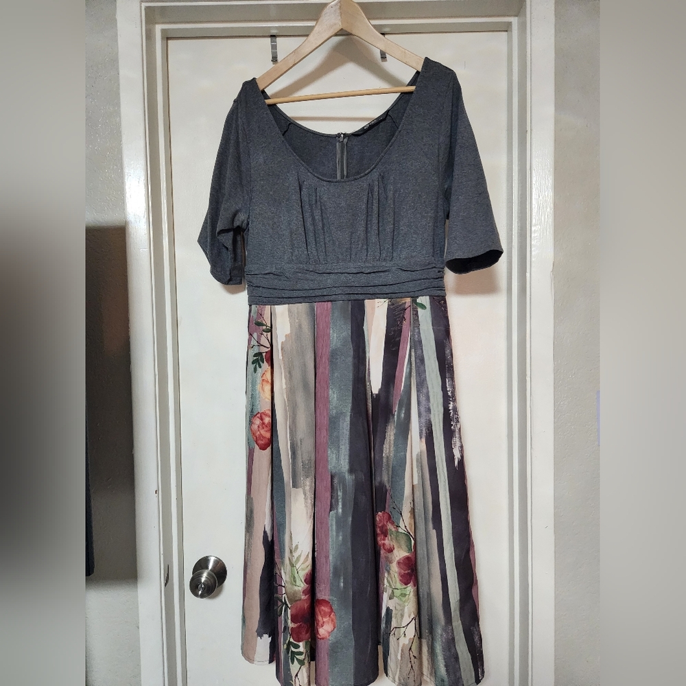 Eshakti mixed media dress